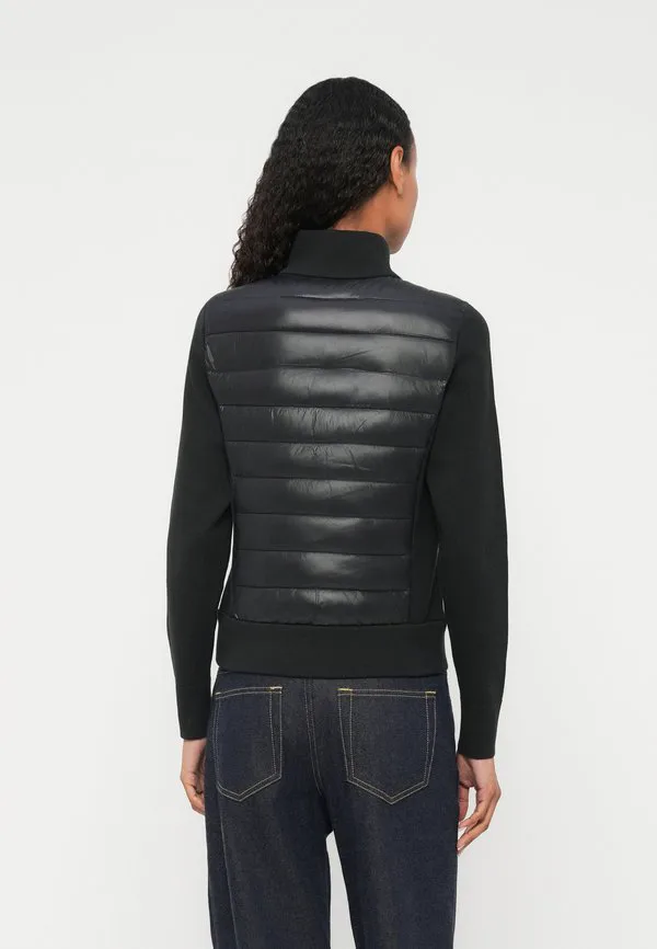 Легкая стеганая куртка из смешанного трикотажа. Tommy Hilfiger, Black — фото 3
