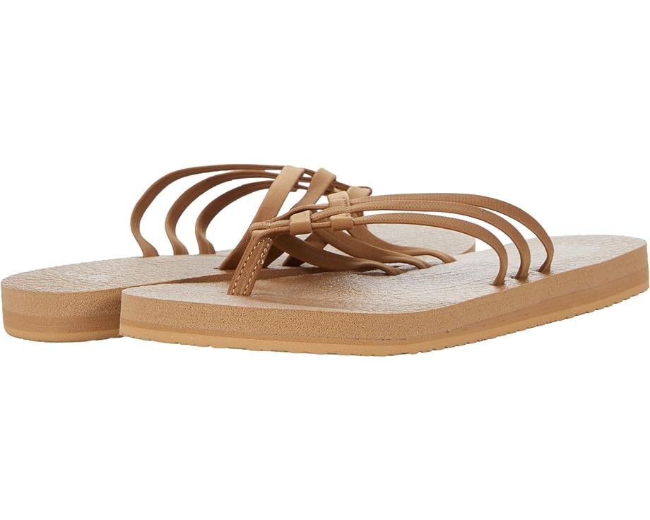 Сандалии Sanuk Yoga Sandy, цвет Tobacco Brown