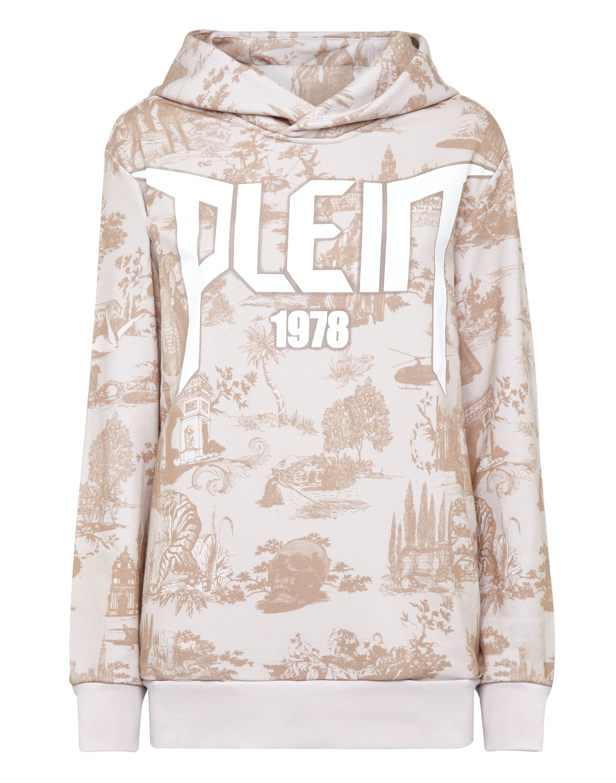 

Толстовка с капюшоном En PLEIN air PHILIPP PLEIN, бежевый