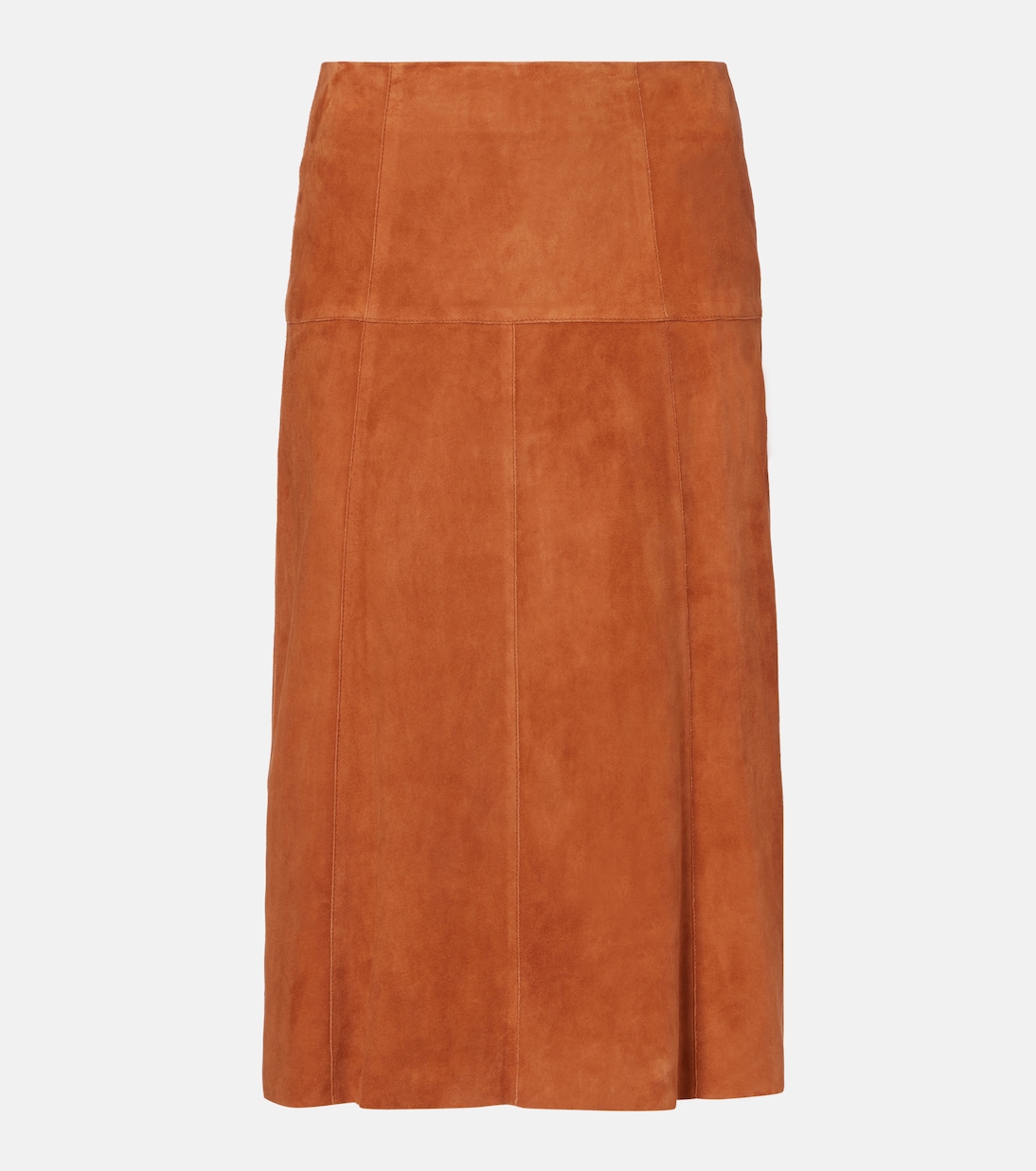 

Юбка миди Devy Suede Isabel Marant, Cognac