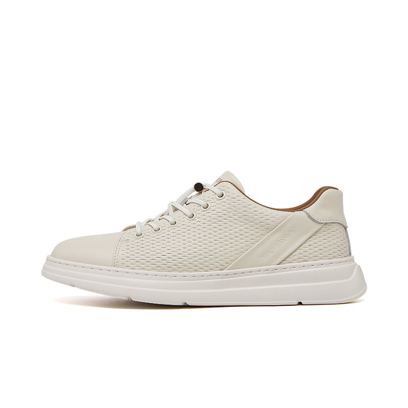 

Кроссовки Low Top Skateboard Shoes Men's VICKI BROWN, Ecru