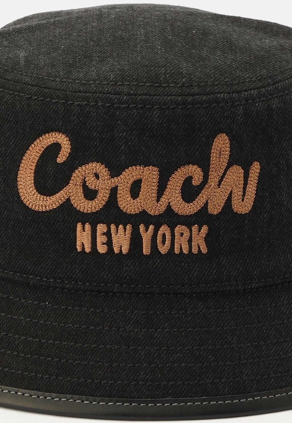 

Шляпа EMBROIDERED BUCKET COACH, черный