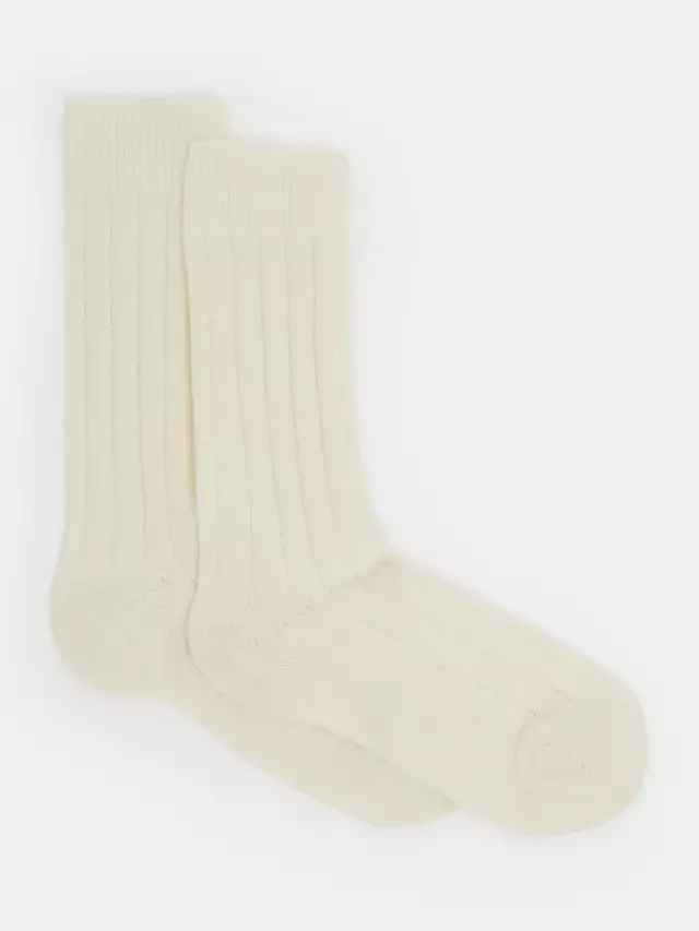 

Носки HUSH Murica Cashmere Blend Ribbed, кремовый