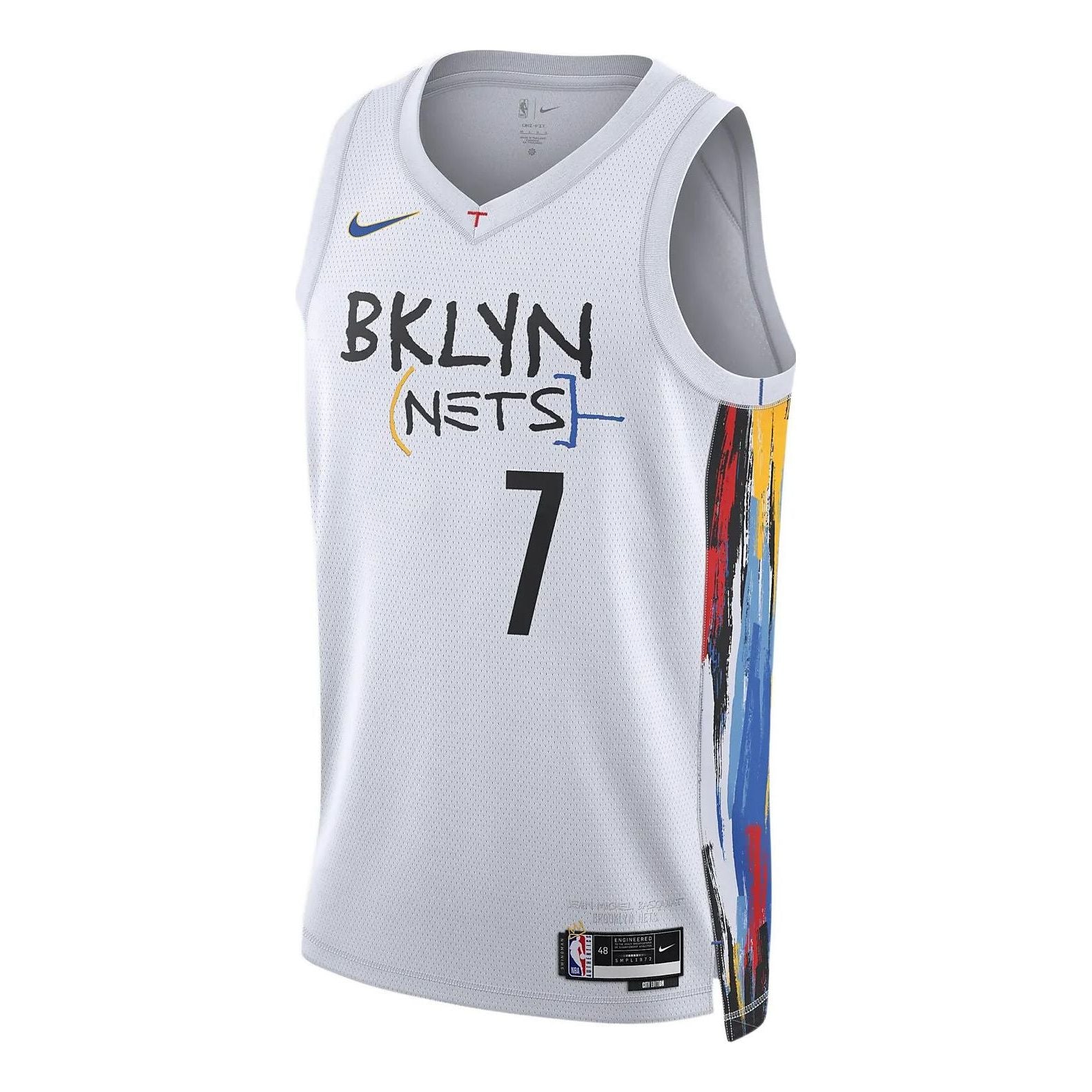 

Баскетбольное джерси Nike Dri-FIT NBA Brooklyn Nets Kevin Durant City Edition 2022/23 Swingman Jersey
