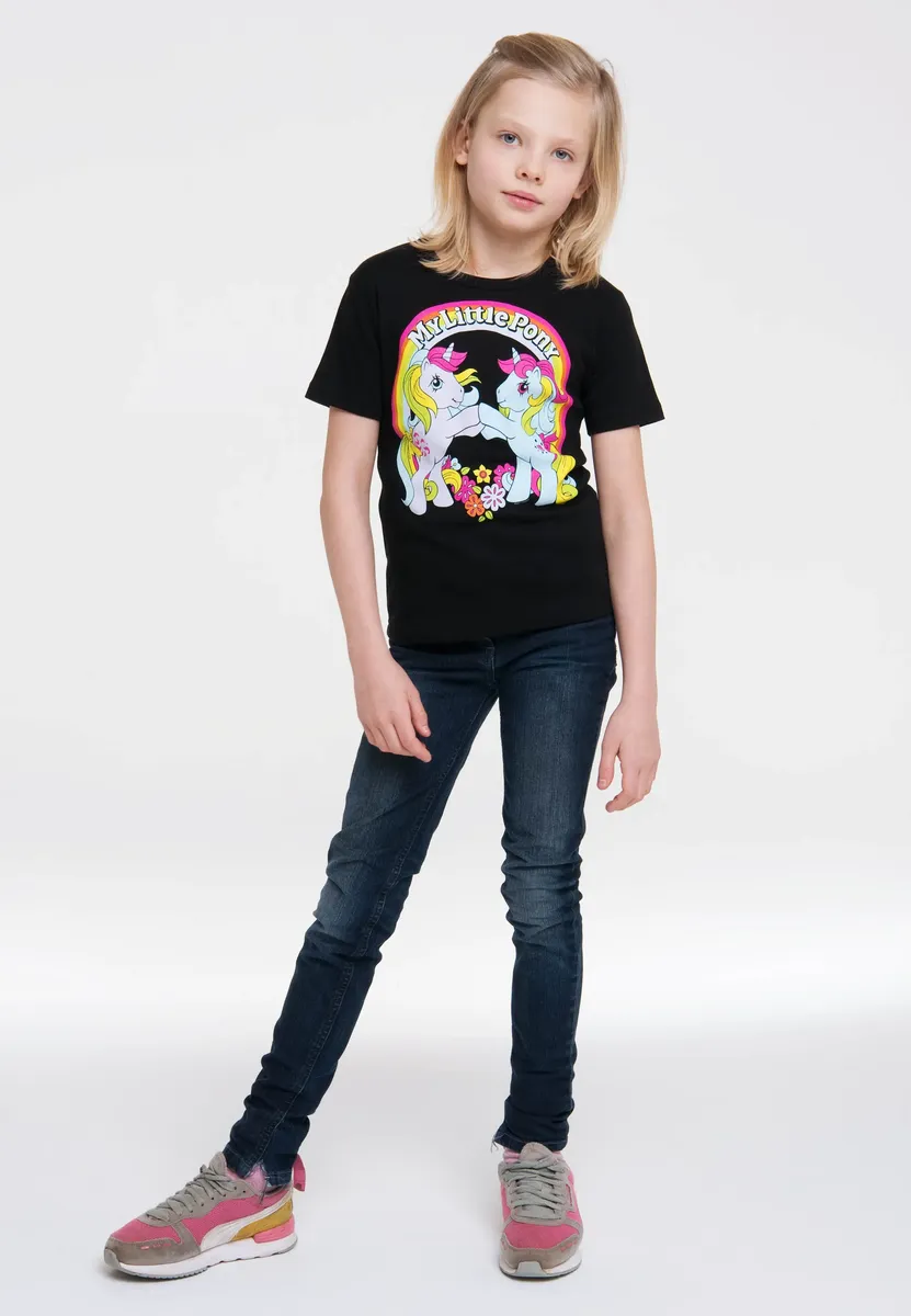 Logoshirt Футболка "My Little Pony", в лицензионном оригинальном дизайне, черный — фото 2