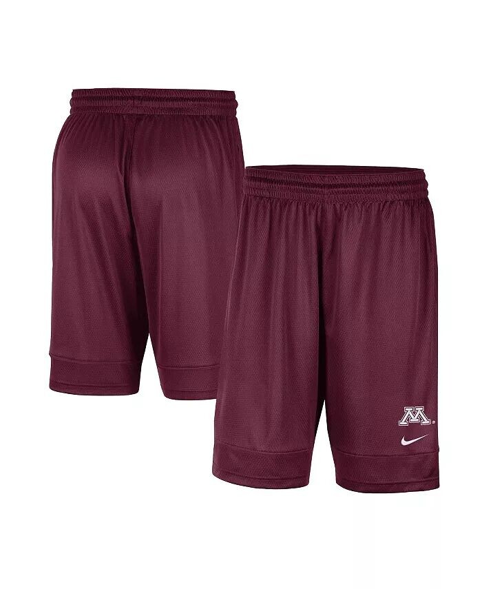 

Мужские шорты Maroon Minnesota Golden Gophers Fast Break Team Performance Nike