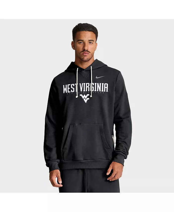 

Мужская черная толстовка West Virginia Mountaineers 2025 Sideline Performance Pullover Hoodie Nike