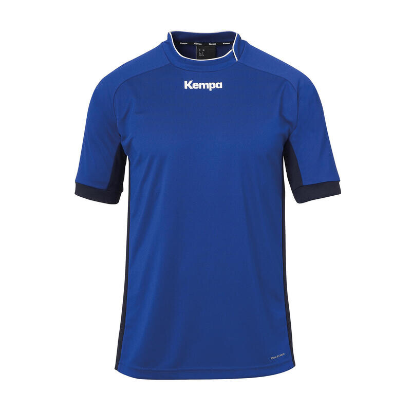 

Рубашка Kempa, цвет blau/jeansblau/schwarz