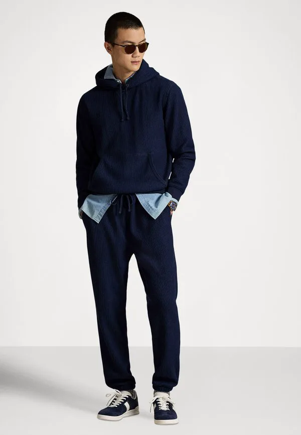 Спортивные штаны с вафельной текстурой Polo Ralph Lauren, Aviator Navy — фото 2