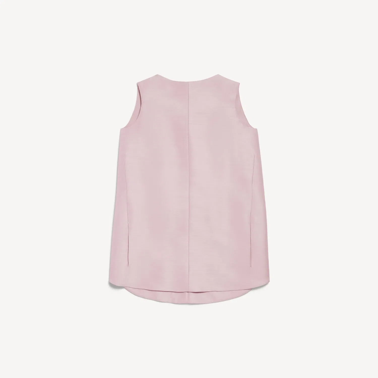 Женское мини-платье-саквояж пыльно-розового цвета BALENCIAGA, розовый