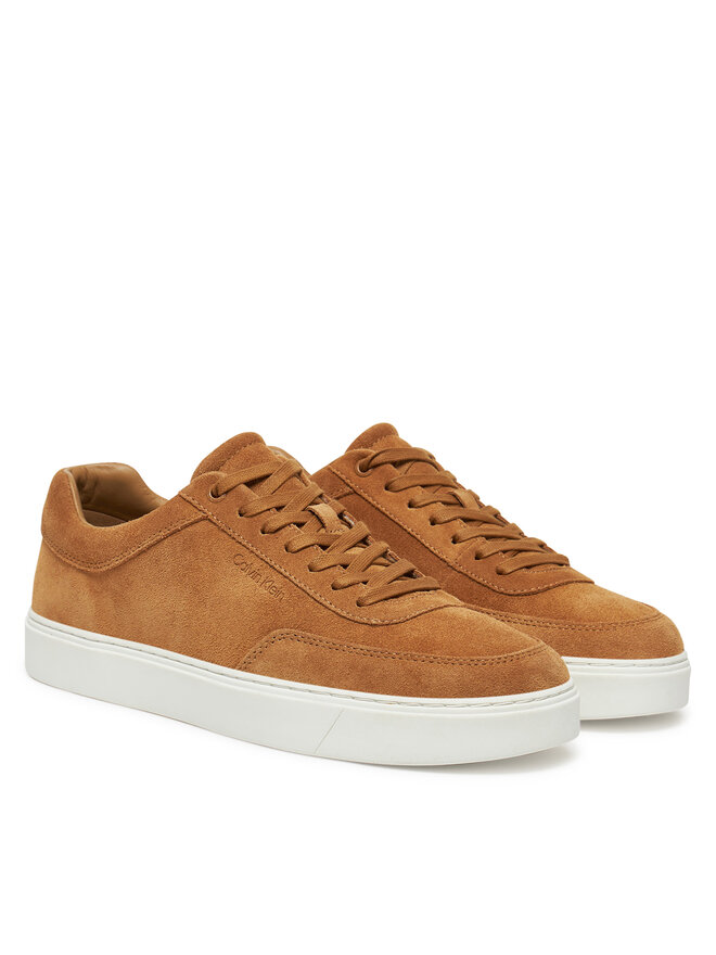 Кроссовки Clean Cup Low Laceup Oxf Su HM0HM01880 Calvin Klein, белый — фото 2