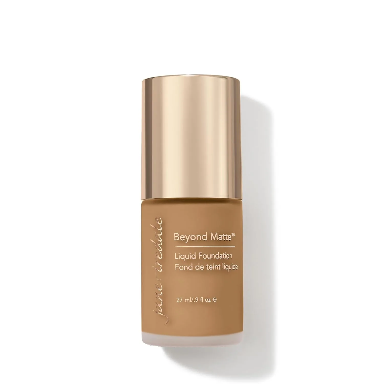 Jane Iredale Beyond Matte 3-в-1 Жидкая тональная основа. Легкое, наслаиваемое покрытие с полуматовым финишем. Веганский продукт, не тестируется на животных., M13