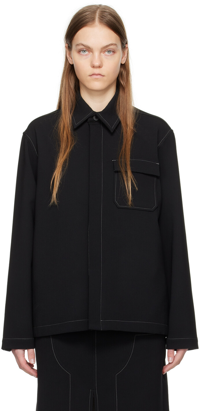 

Черная рубашка Рори Soulland, Black multi