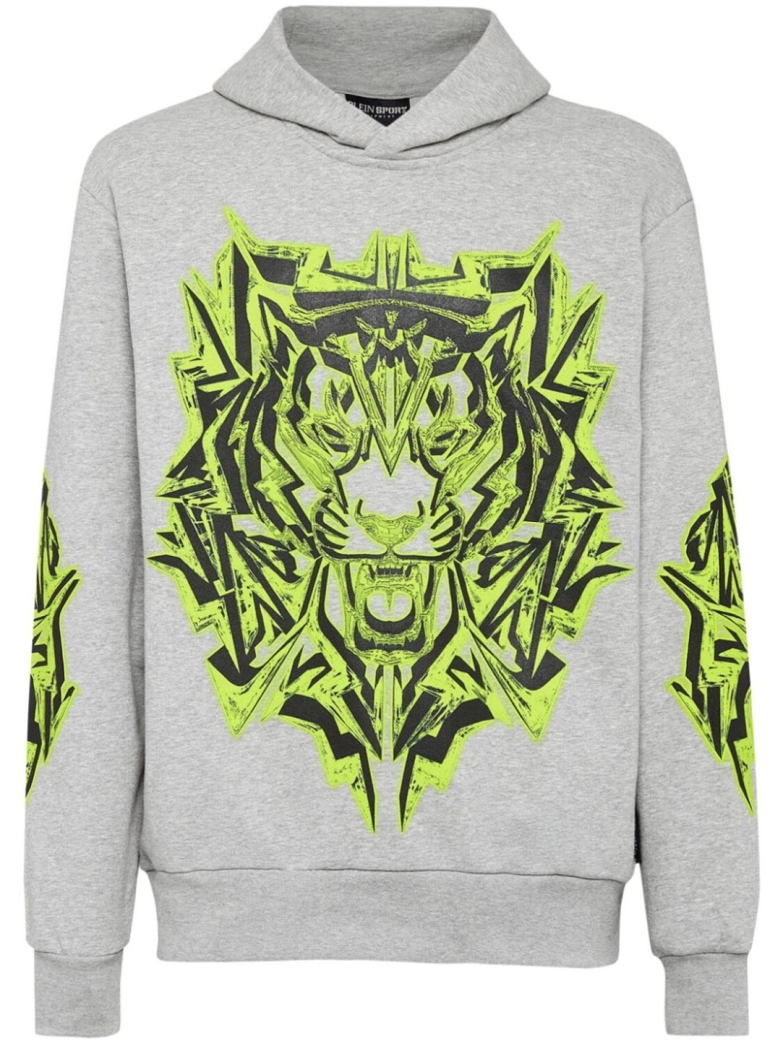 

Plein Sport худи Thunder Tiger, серый