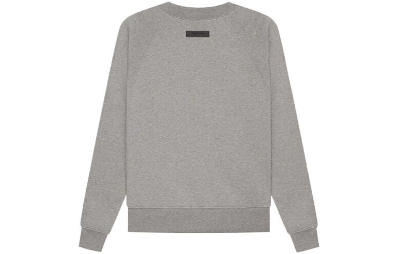 SS22 Толстовка унисекс темно-овсяная Fear Of God Essentials, серый — фото 2