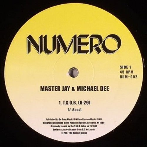 

Сингл 12" Master Jay / Dee, Michael: T.S.O.B. / Instrumental