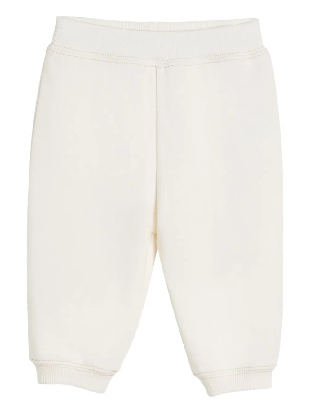 

Брюки с вышитым логотипом Brunello Cucinelli Kids, нейтральный