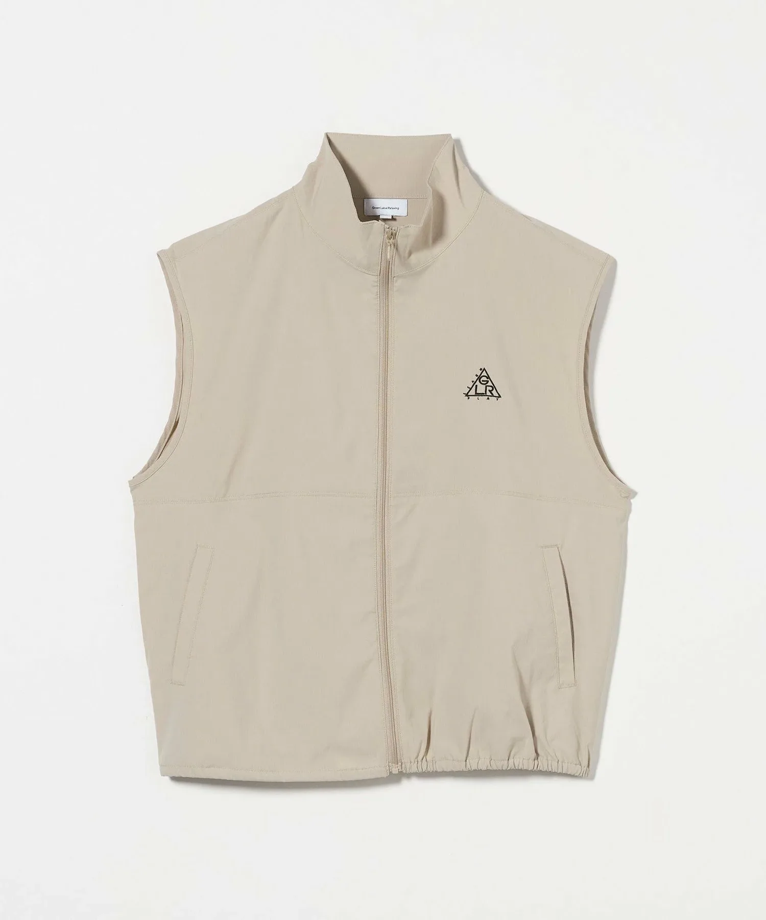 Жилет на молнии / Детский 140-160 см - Защита от УФ-излучения - United Arrows Green Label Relaxing, NATURAL