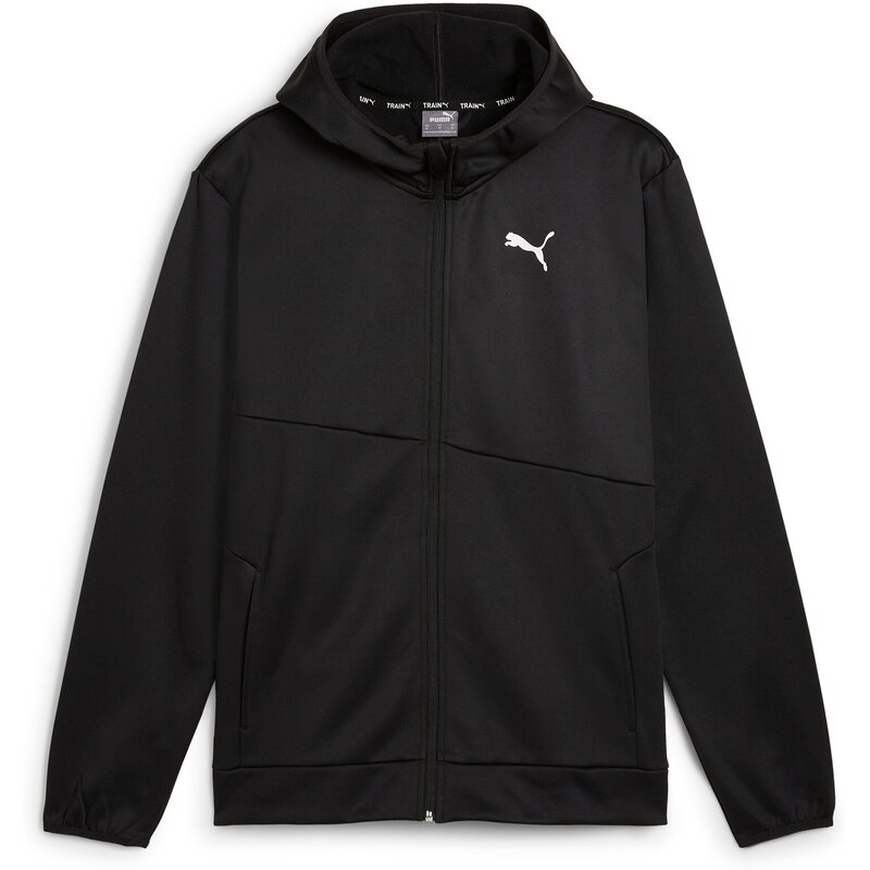 

Толстовка train all day pwrfleece fu Puma, черный