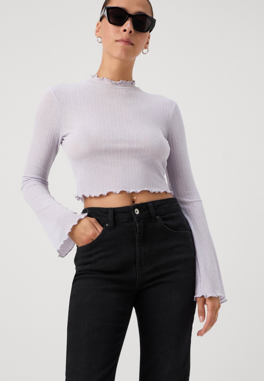 

Джинсы Bootcut ONLEVERLY SWEET FLARED ONLY Petite, черный деним