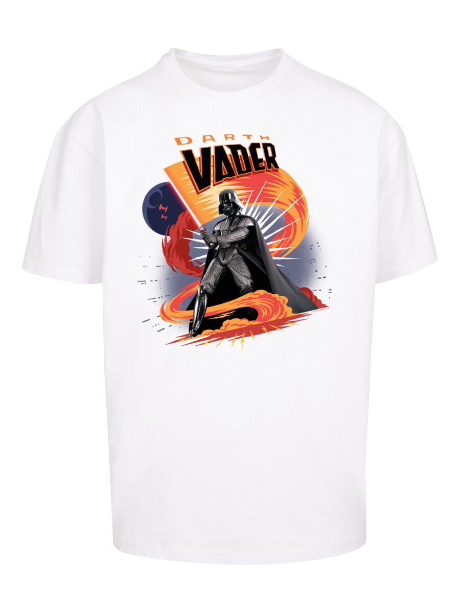 

Рубашка F4NT4STIC Star Wars Darth Vader Swirling Fury, белый