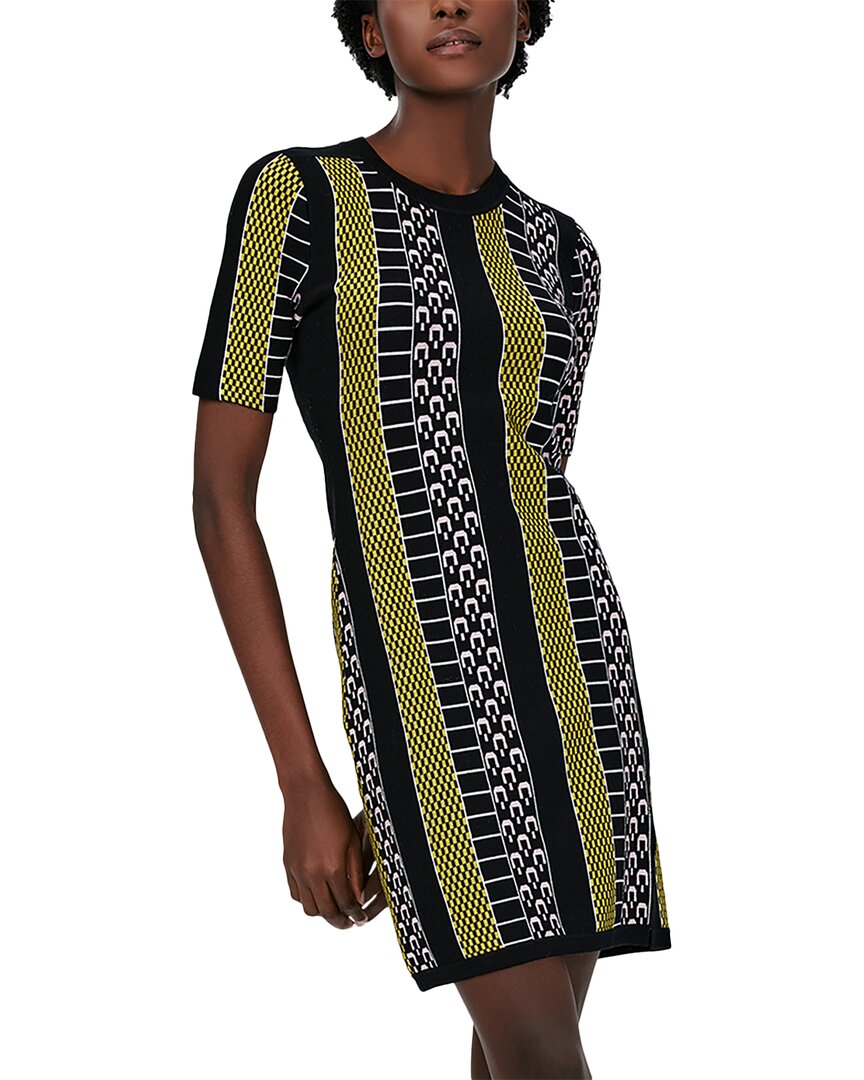 

Мини-платье Diane von Furstenberg Wilson из смесовой шерсти, желтый