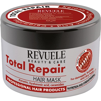 

Revuele Total Repair Маска для поврежденных, ломких и сухих волос, 500 мл