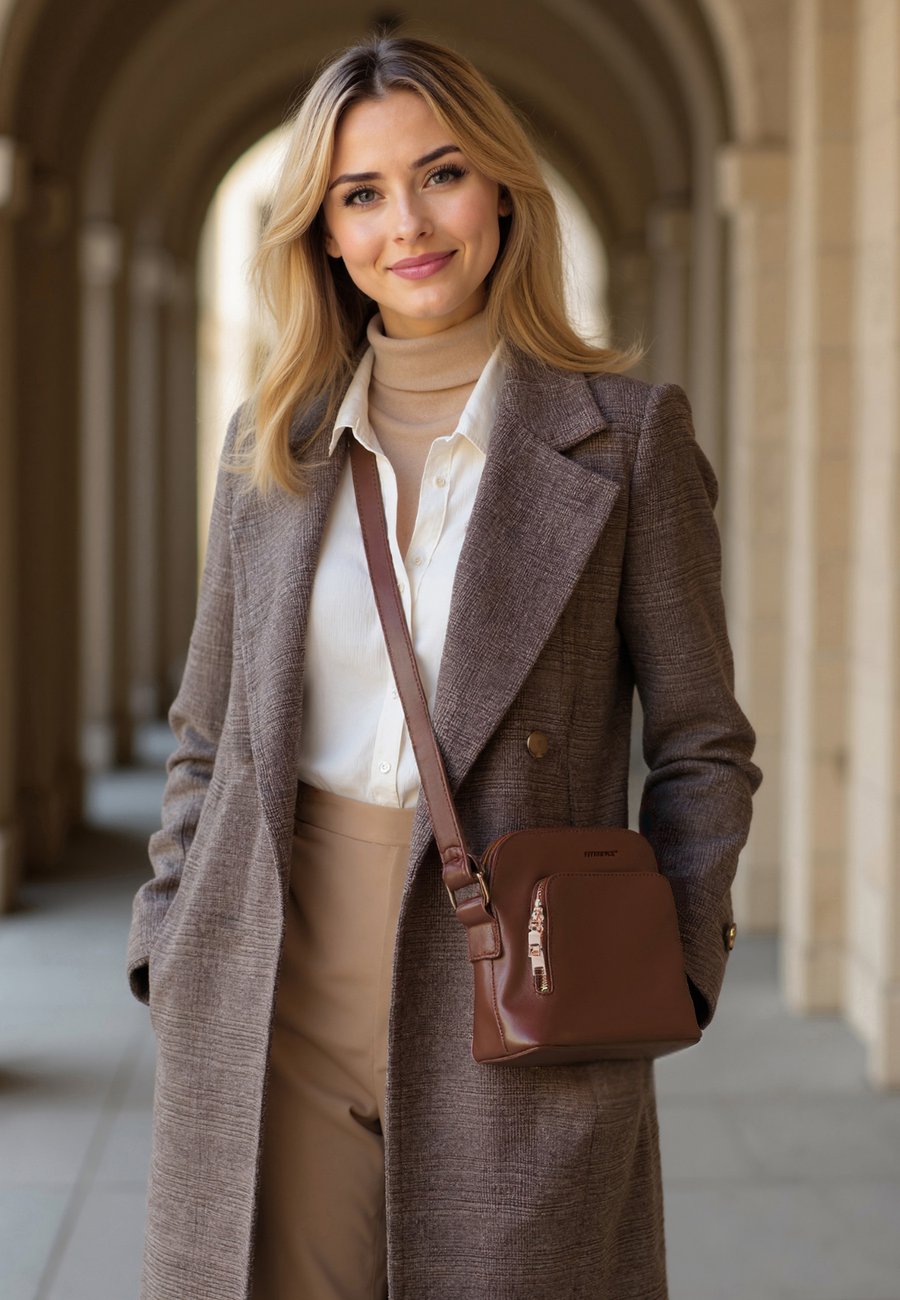 

Сумка кросс-боди Vivisence Cross body bag, Brown