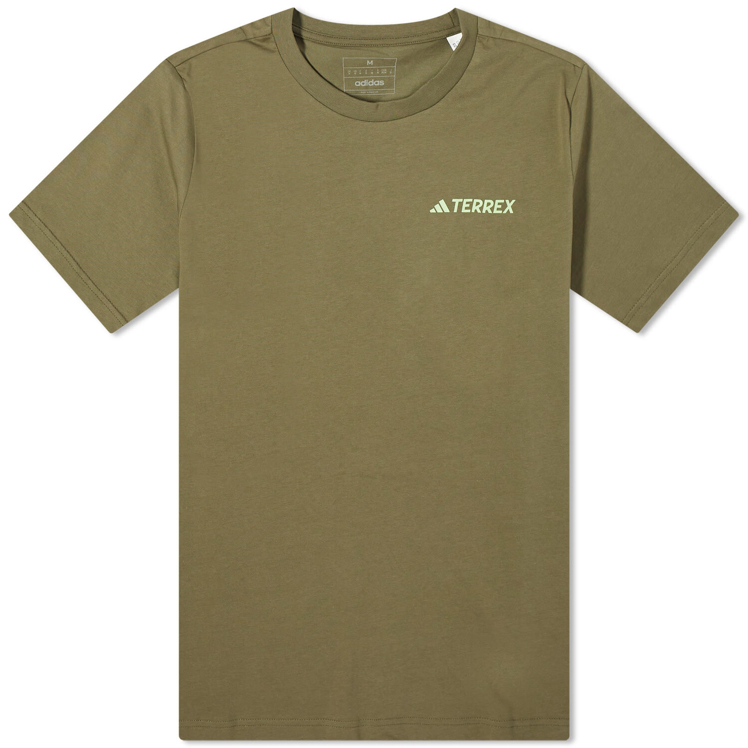 

Футболка Adidas Tx Mtn 2.0 T-Shirt, цвет Olive Strata