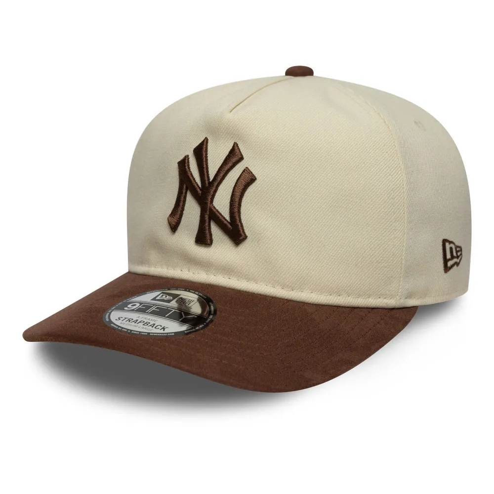 

Бейсболка New Era 9Fifty A-Frame MLB New York Yankees, бежевый