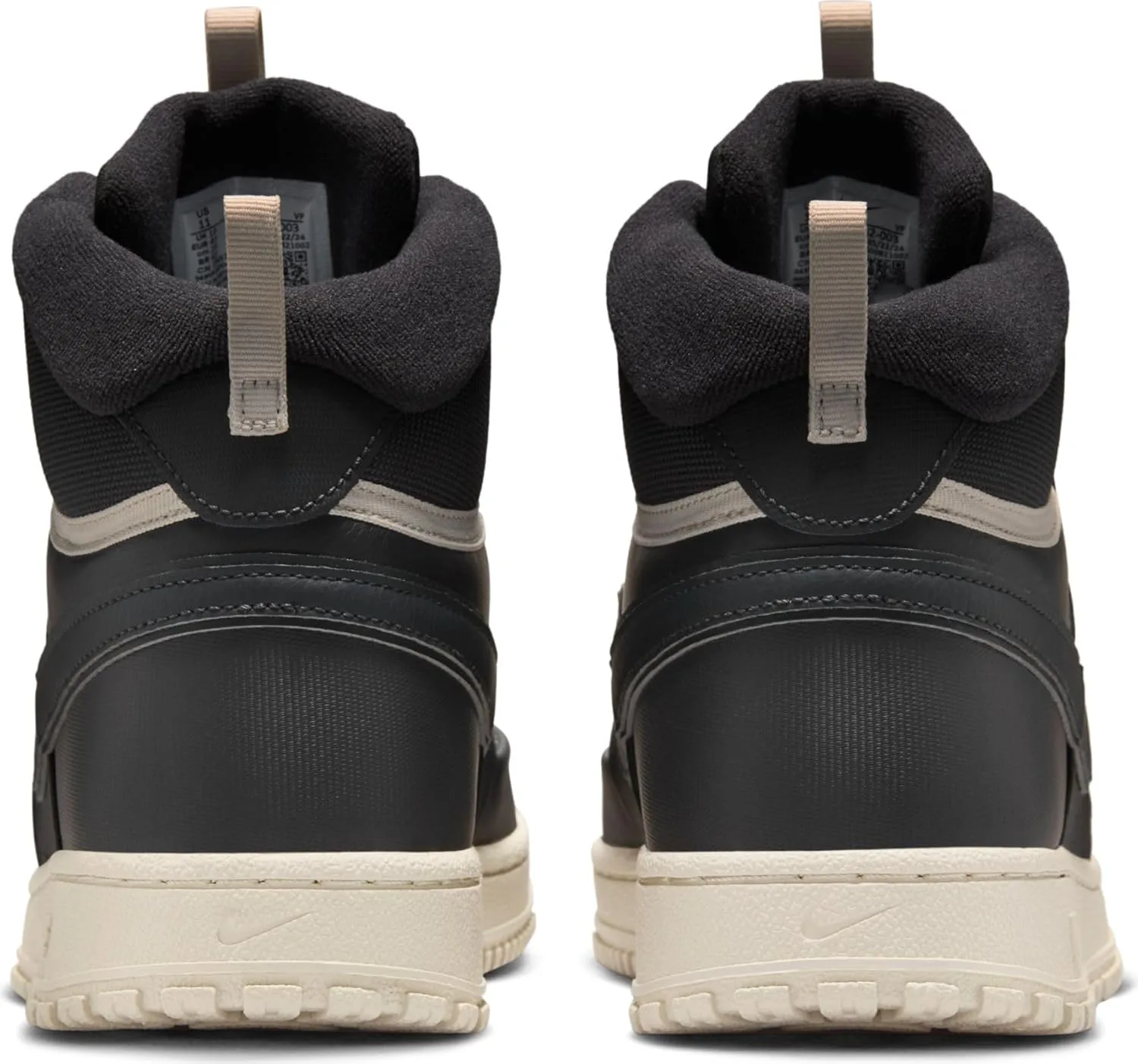Мужские зимние кроссовки NIKE Court Vision Mid, серый — фото 3