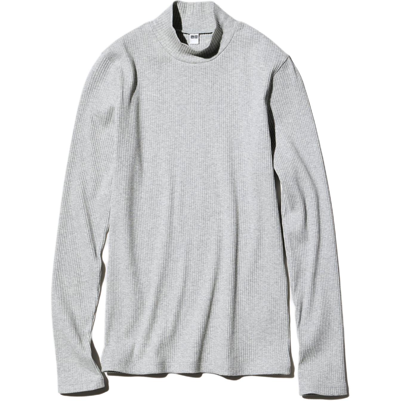 

UNIQLO Топ женский серый