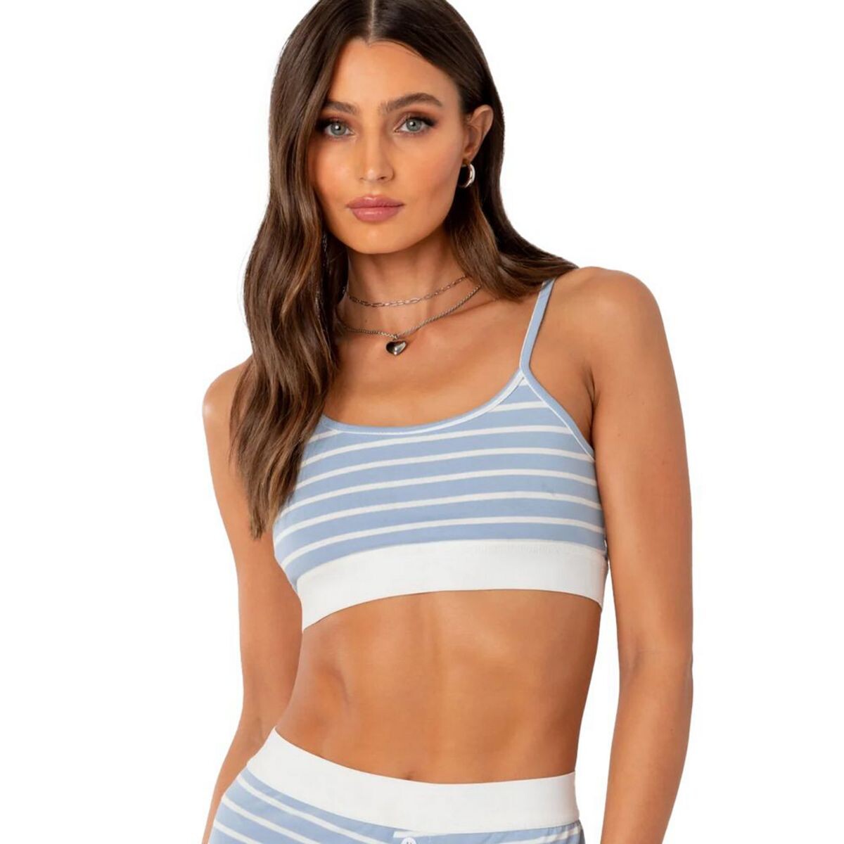 

Женский топ с бюстгальтером Solene Edikted, синий