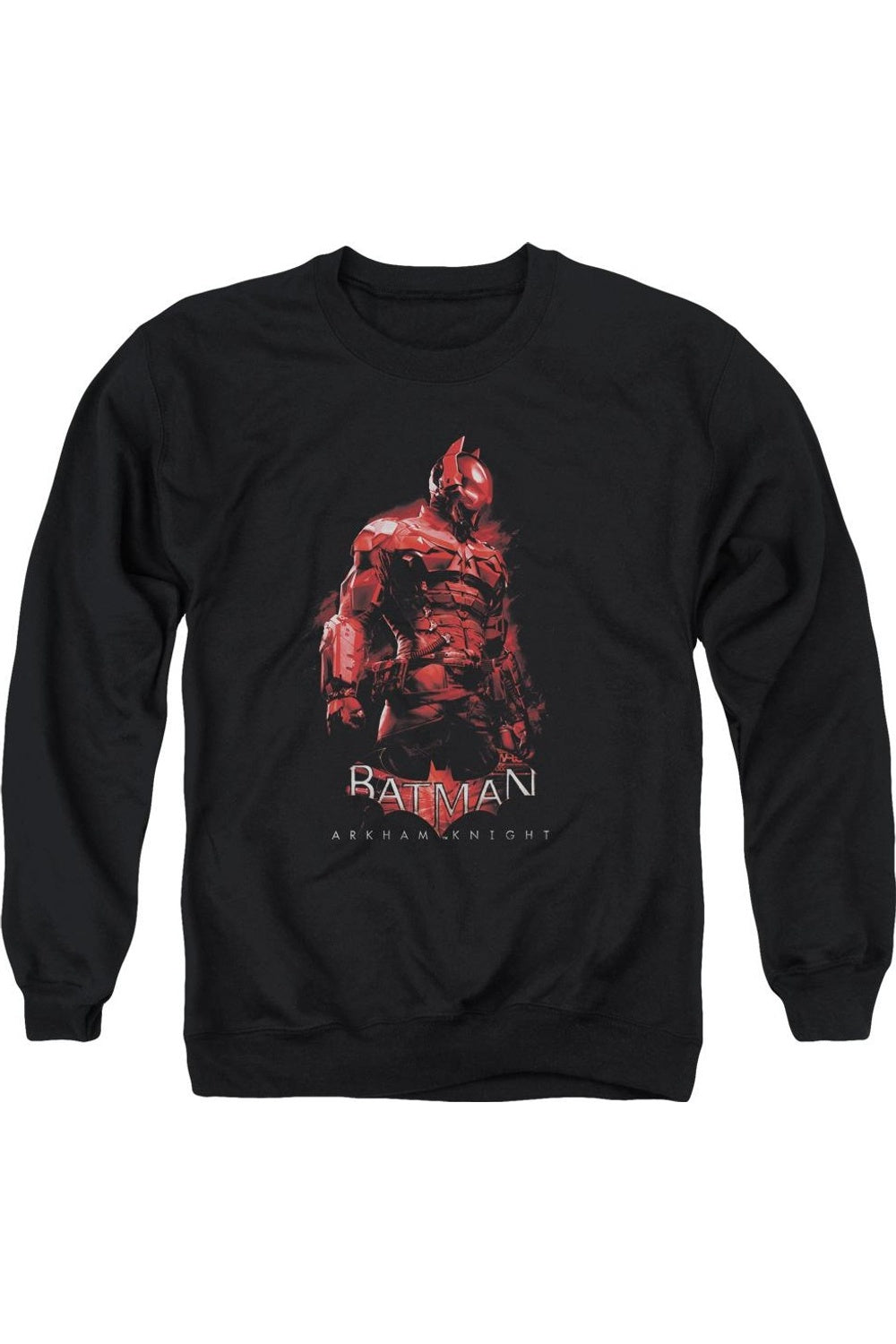 

Толстовка Batman Arkham Knight Knight для взрослых с круглым вырезом Gildan, черный