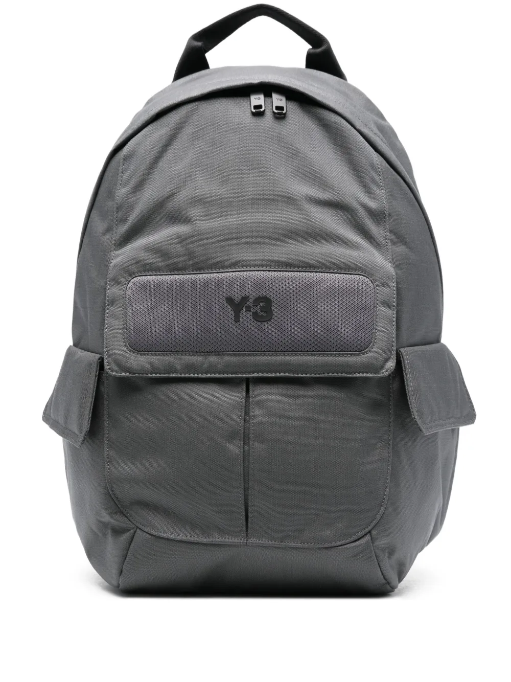 

Рюкзак с логотипом и карманом Y-3, серый