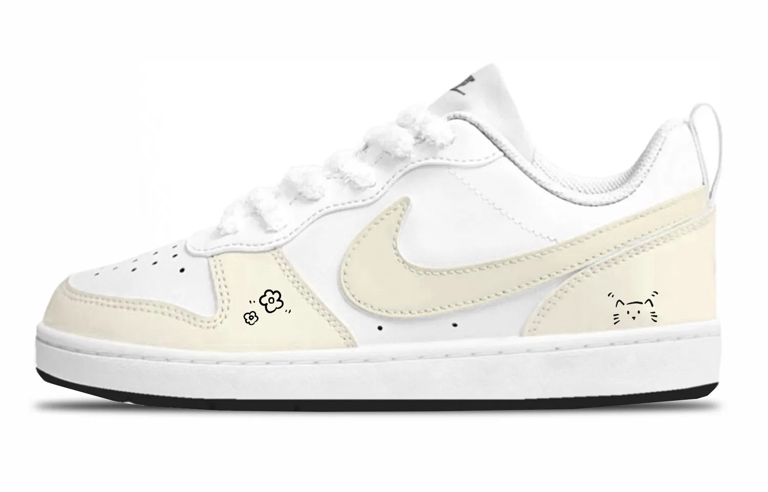 Кроссовки для скейтбординга Court Borough 2 Kids, унисекс Nike, Yellow