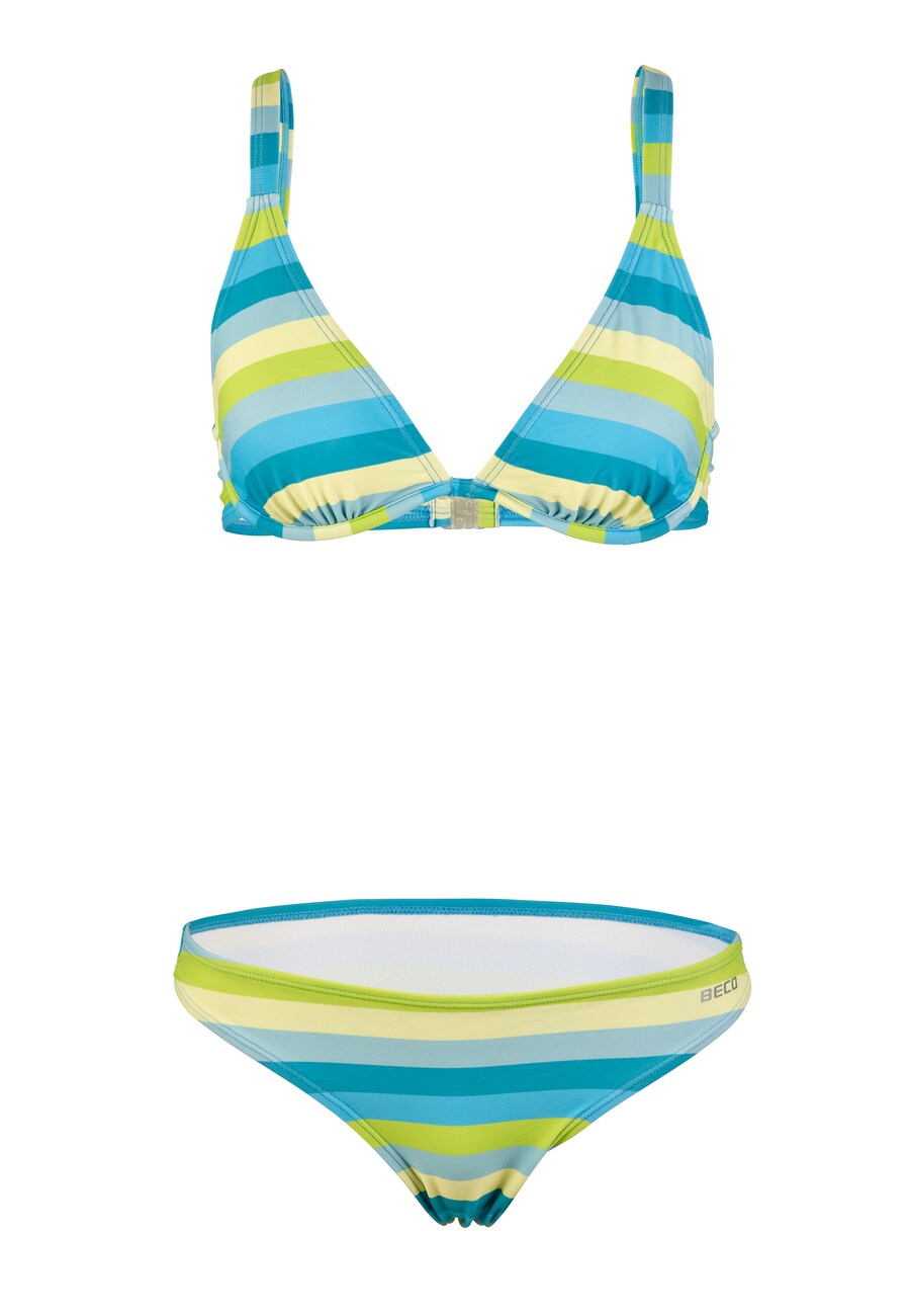 

Бралетт Бикини BECO the world of aquasports Fresh Stripes, цвет Blue/Green