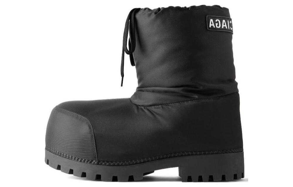 Сапоги зимние Balenciaga Alaska Low женские, черный