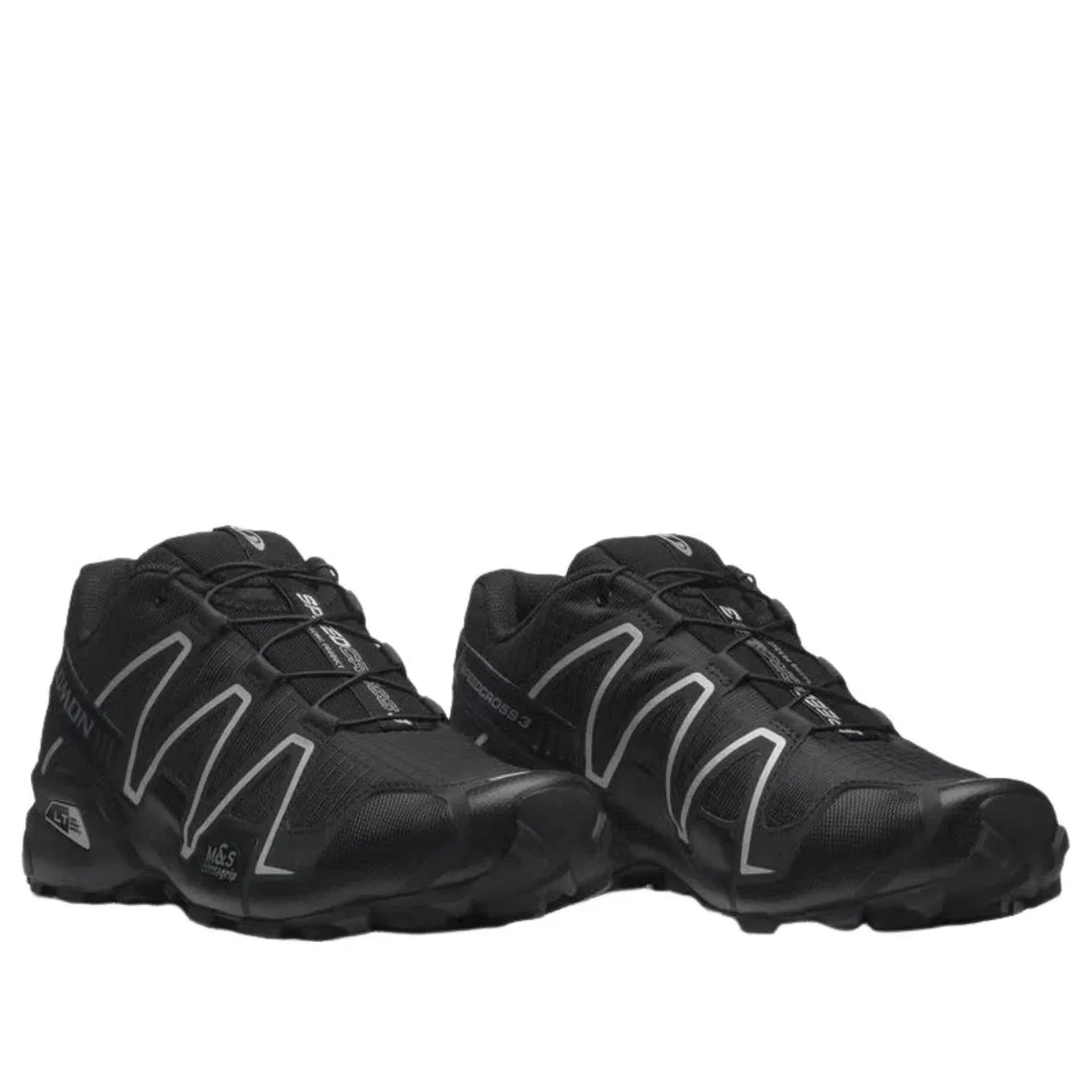 Кроссовки SALOMON Speedcross 3 'Black Silver' 475880, черный — фото 3