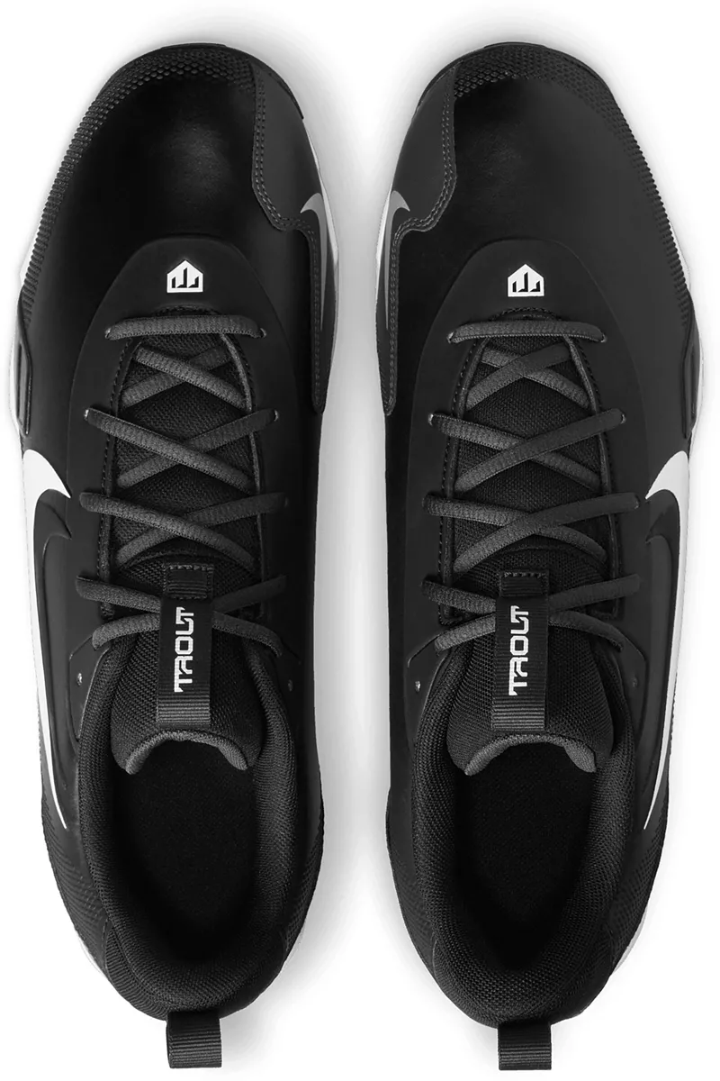 Мужские бейсбольные бутсы Nike Force Trout 9 Keystone RM, цвет Black/Silver/White — фото 2