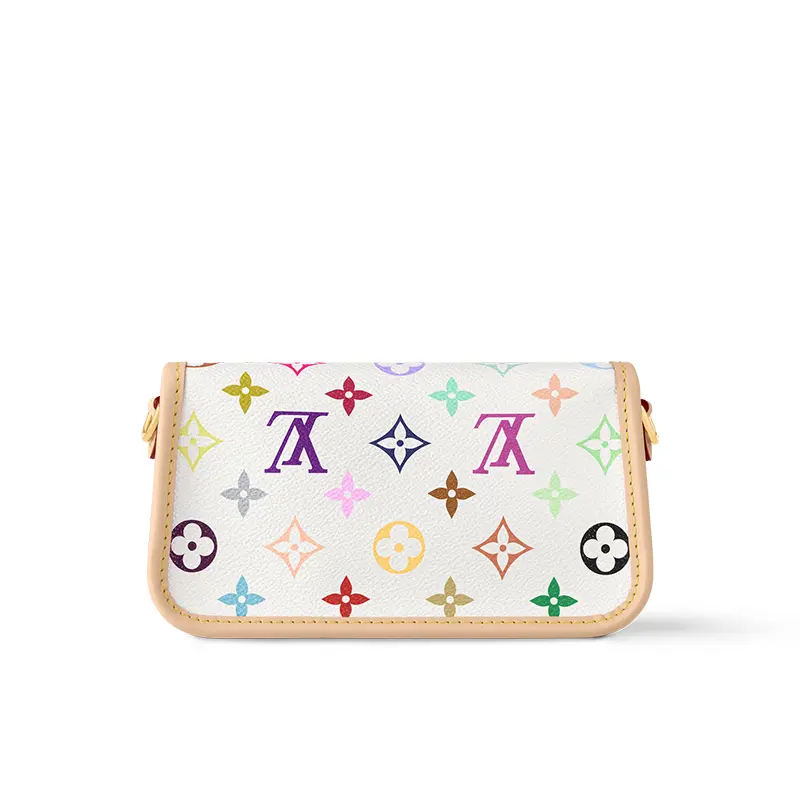 LOUIS VUITTON Мультицветный белый нано Диана Такаси Мураками — фото 3