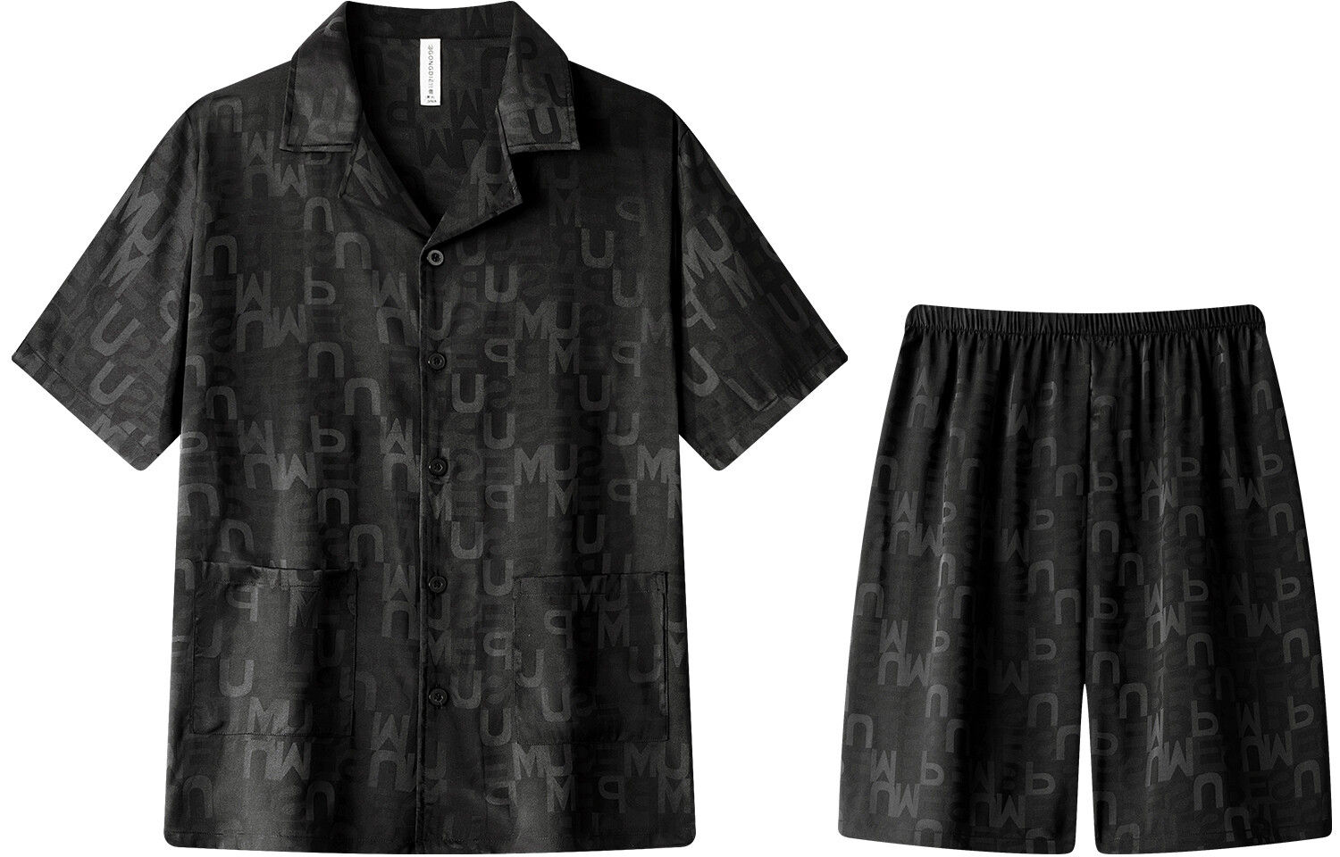 

Gongdie Men Pajama set, 55066 светло-серый