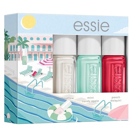 

Набор лаков для ногтей Essie для интенсивно окрашенных ногтей 15 мл