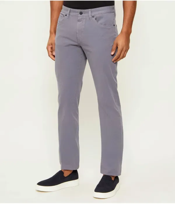 Брюки чинос H-Delaware5 slim fit Boss, фиолетовый — фото 3