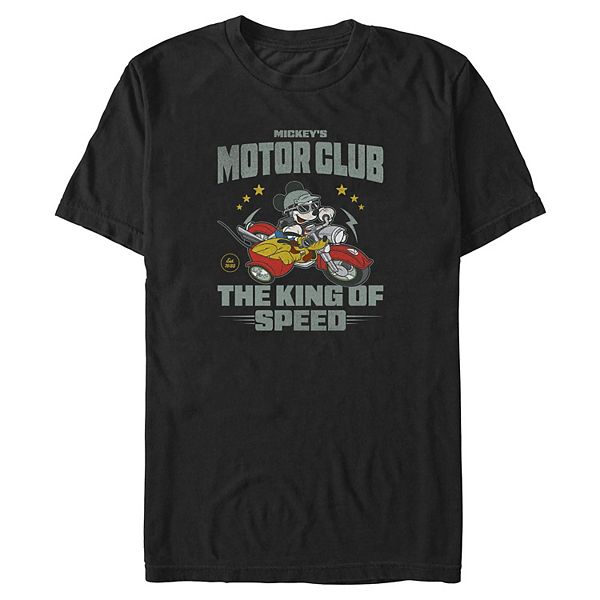 

Футболка Big & Tall Mickey Mouse Motor Club The King of Speed Disney
