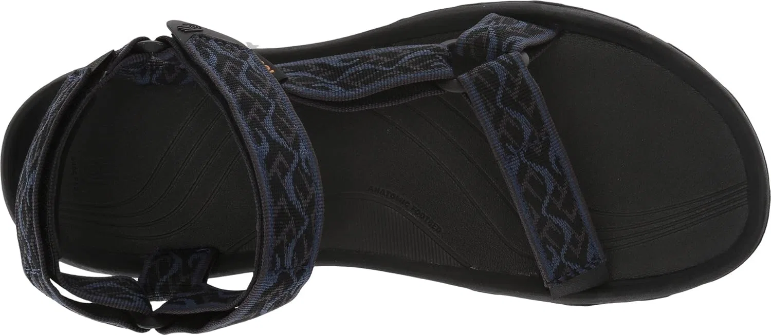 Мужские спортивные сандалии Teva M Hurricane 4, цвет Wavy, Trail Olive, размер 9 — фото 2