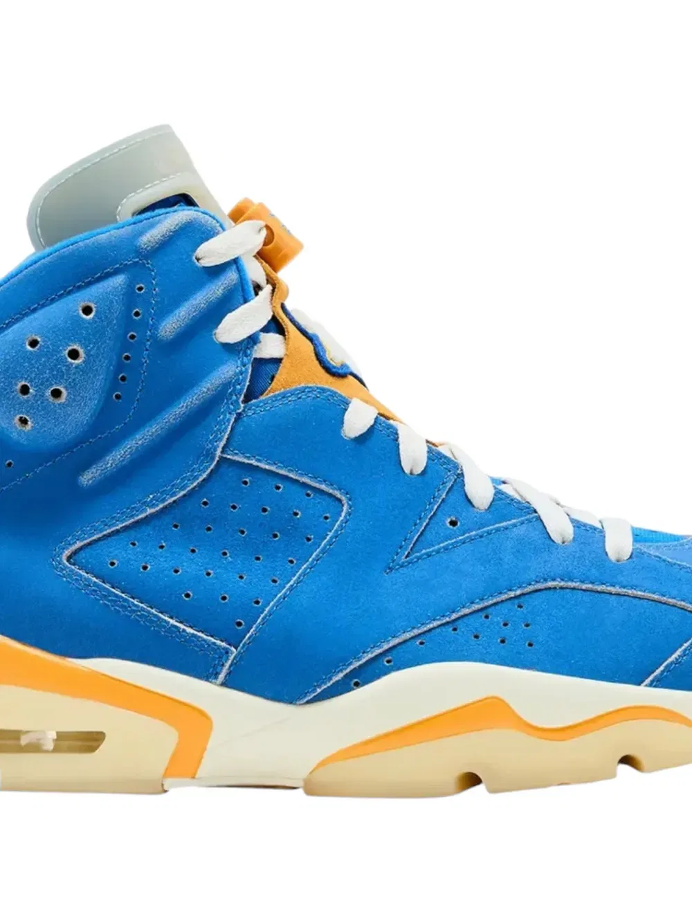 Кроссовки Jordan 6 retro "ucla pe", синий — фото 2