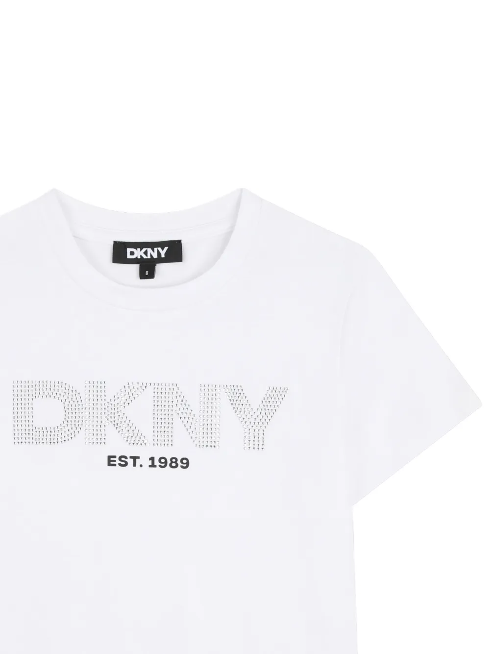 Футболка с логотипом Dkny Kids, белый — фото 3