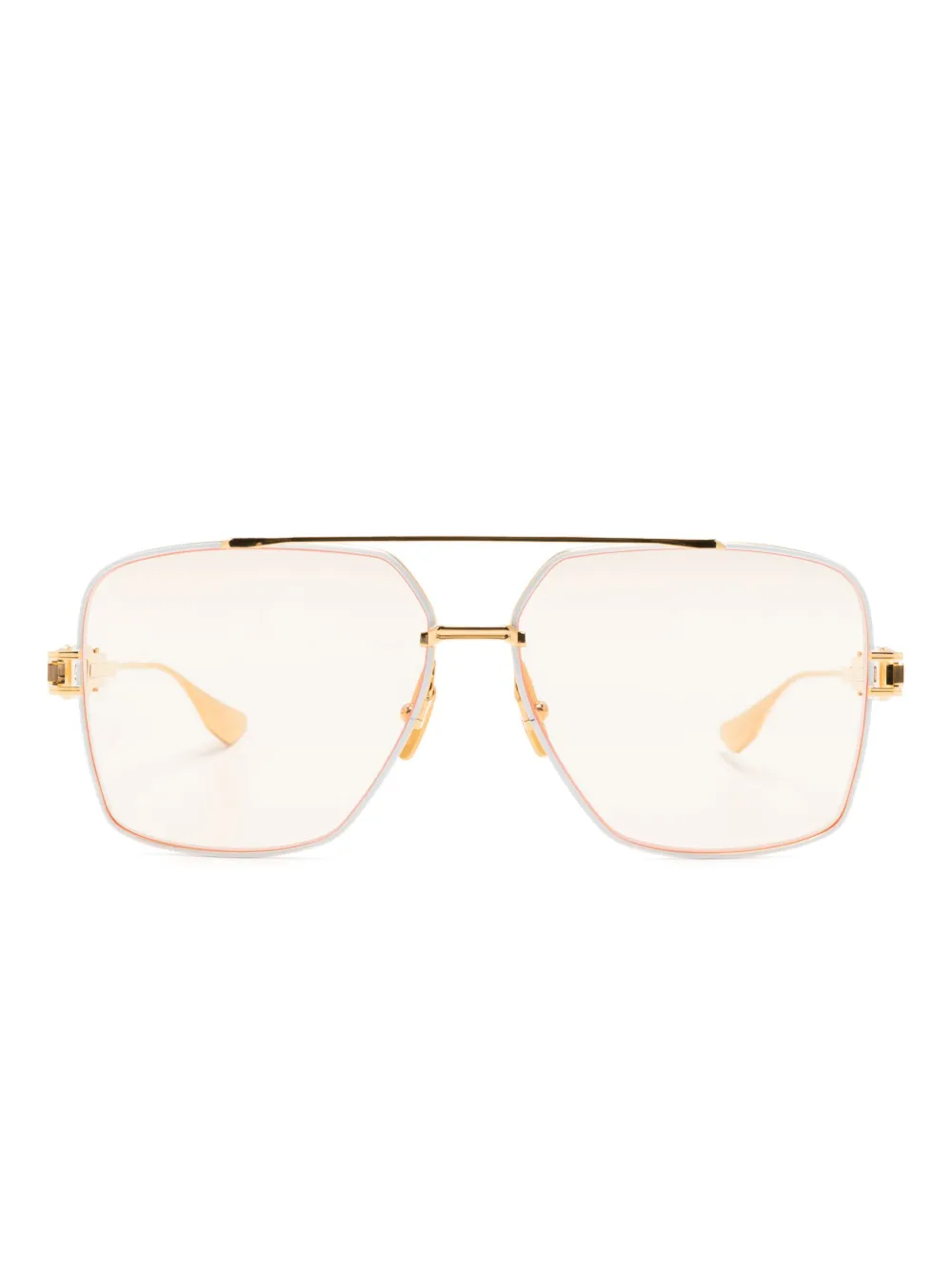 

Солнцезащитные очки Grand Emperik в прямоугольной оправе Dita Eyewear, белый