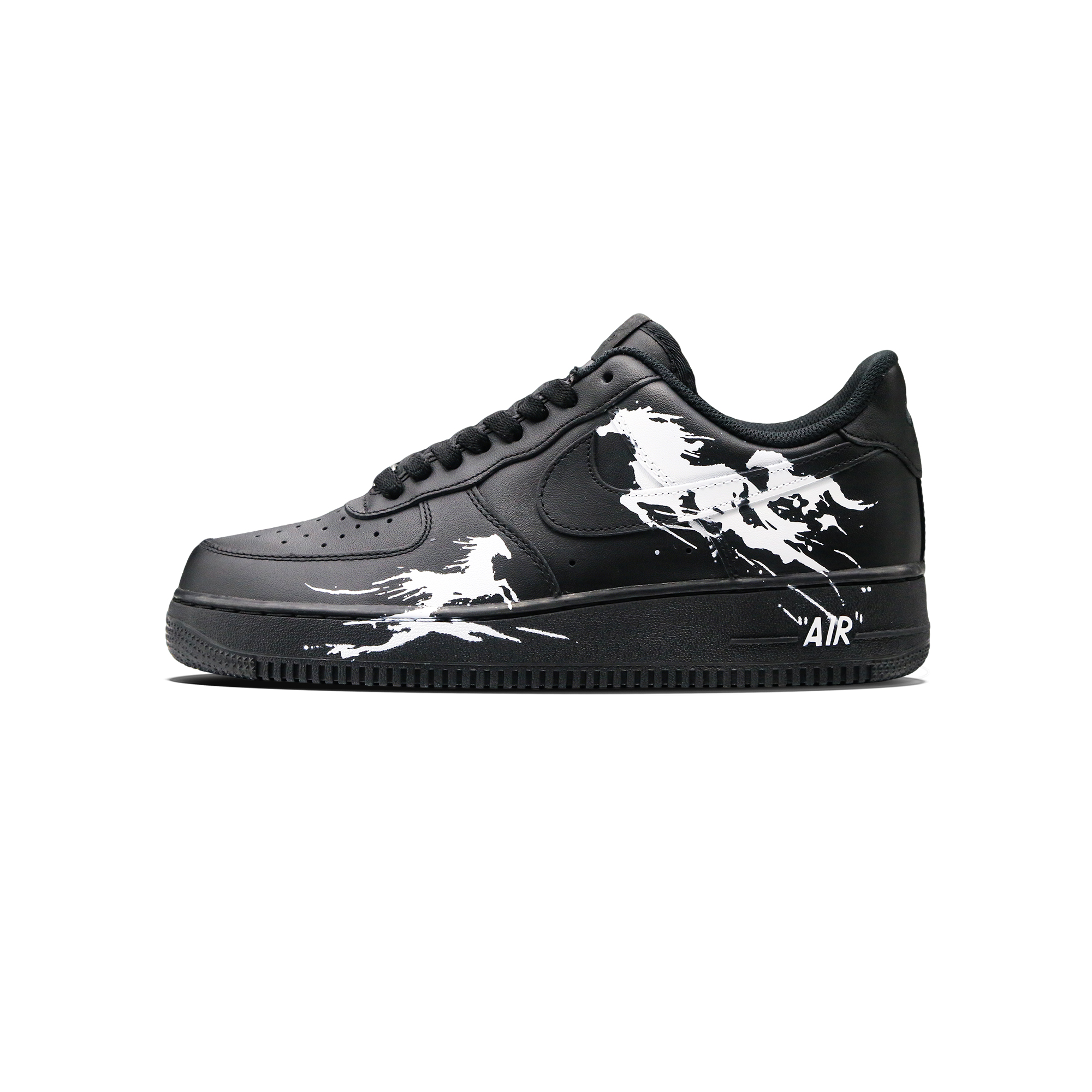 

Nike Кроссовки для скейтбординга Air Force 1 Thermal Abrasion Resistant Low top Unisex Black White
